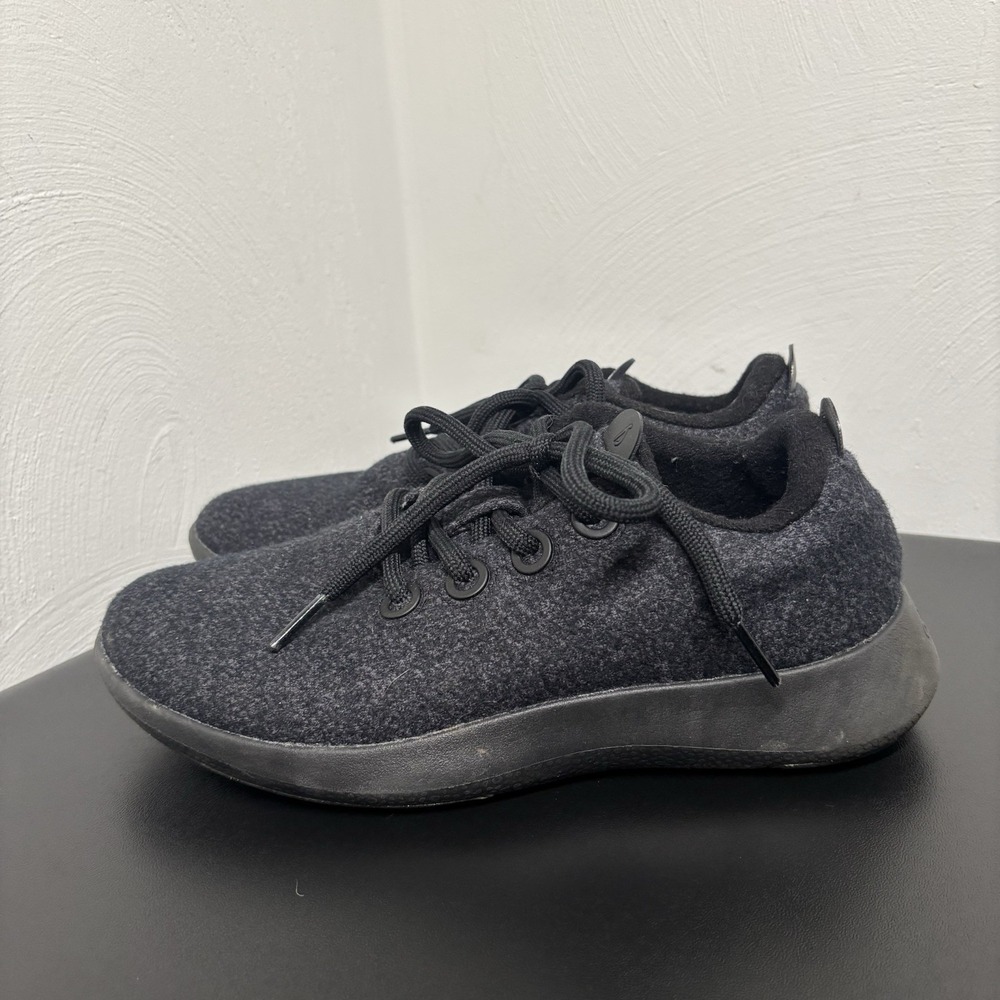 ALLBIRDS Wool Runners Women's Dark Gray Running Sneaker Shoes Size 7 Casual